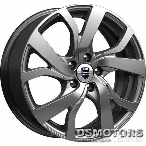 Диски Палермо 6.5/16 5x108 ET43 d67.1 дарк платину