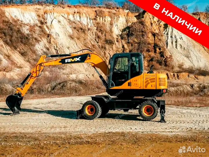 Колёсный экскаватор Runmax ER85W, 2024