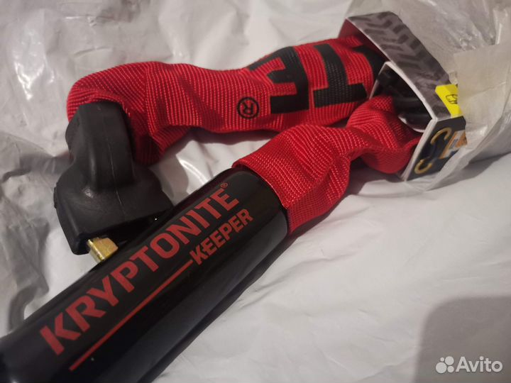 Велозамок Kryptonite Keeper 785 Chains Red новый