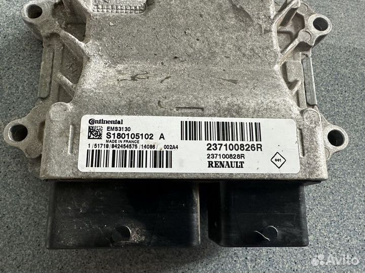 Эбу мозги Рено Дастер Renault Duster