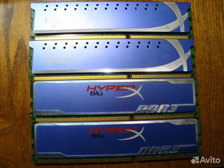 Оперативная память ddr3 кит от1600 мгц до 2400 мгц