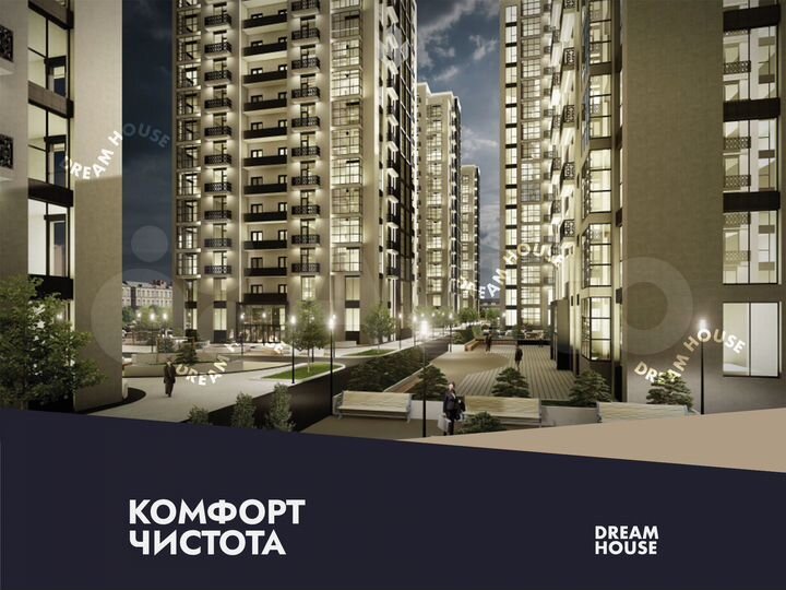 2-к. квартира, 81,7 м², 10/16 эт.