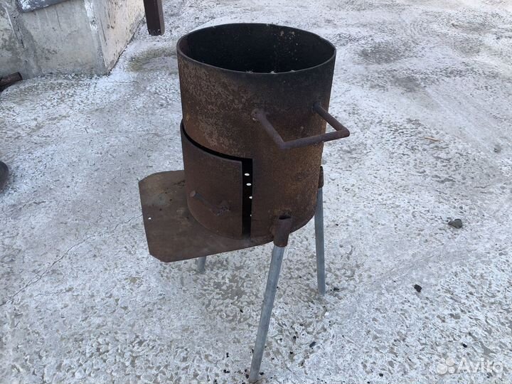 Печь под небольшой казан