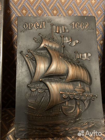 Картина чеканка СССР