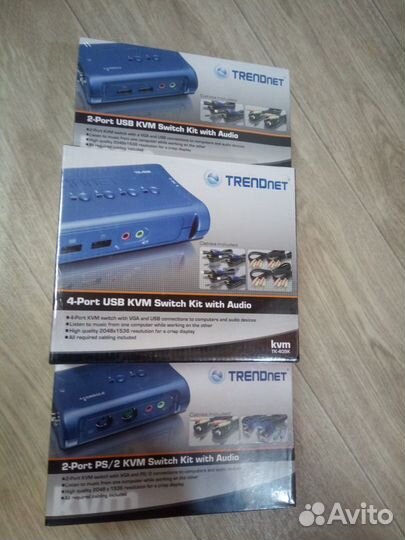 Переключатель KVM trendnet TK-209K (ТК-209К)