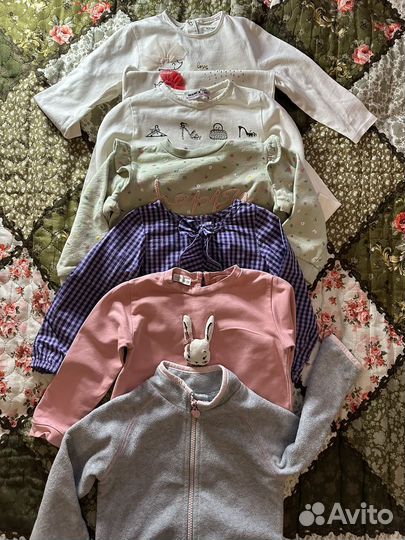 Вещи пакетом на девочку 18-24месяца