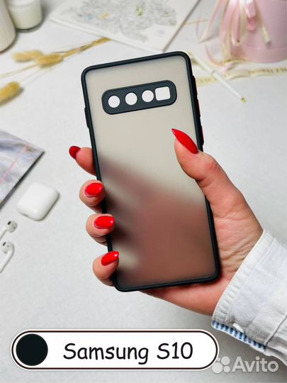 Чехол бампер для Samsung S10