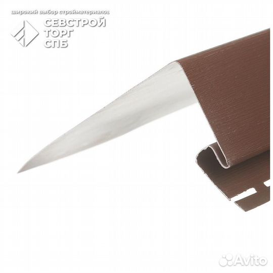 Профиль околооконный Nordside 3050мм коричневый