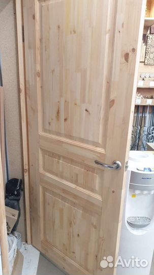 Двери из массива северной сосны с термошвами