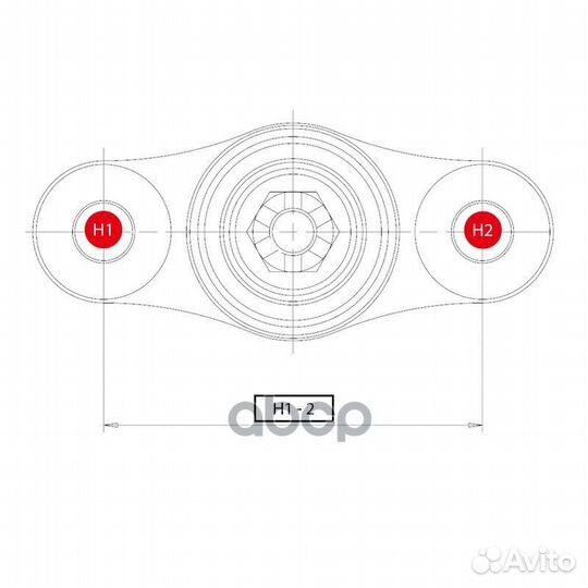 Опора шаровая lexus: IS250 05, GS300 06, GS35