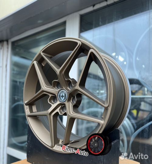 Литые диски r17 5x114 3 hre bronza