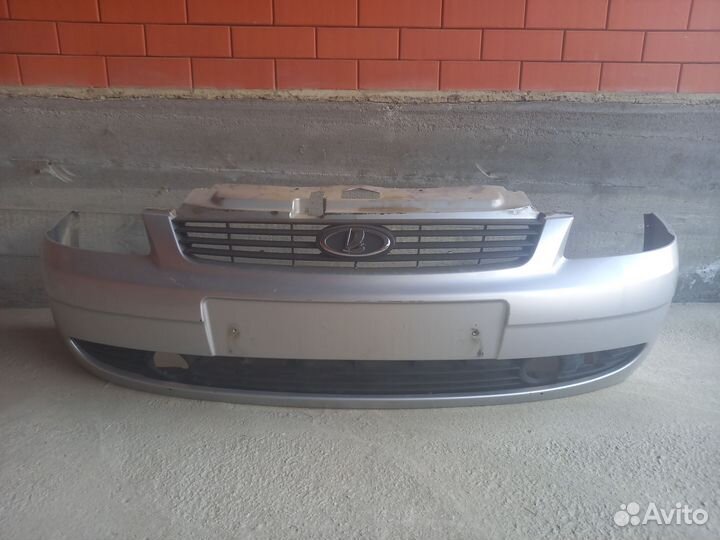 Передний бампер priora