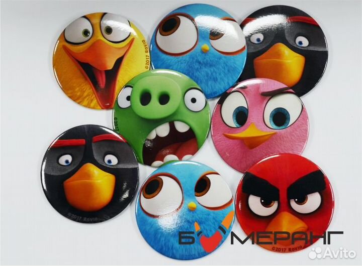 Значки закатные 25мм, 38мм, 56мм на заказ от 100шт