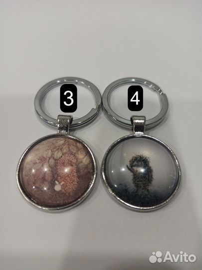 Брелок для ключей Ёжик в тумане