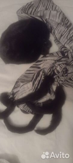 Норковый берет мягкий