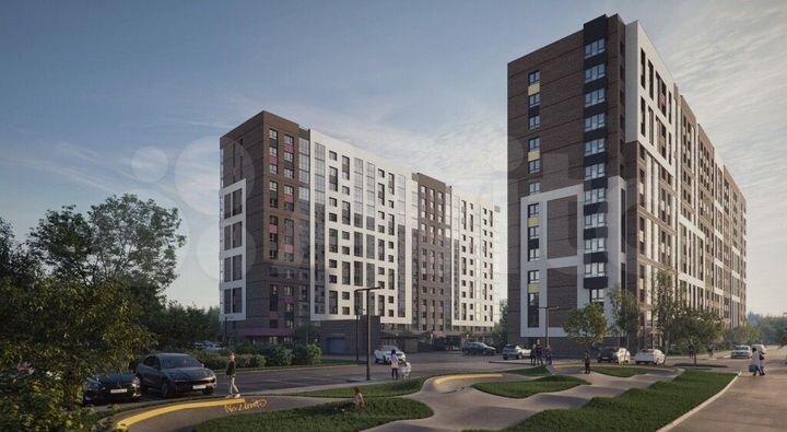 1-к. квартира, 37,7 м², 12/13 эт.