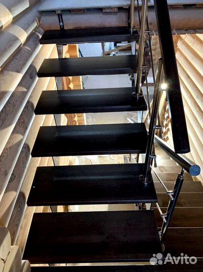 Облицовка бетонных лестниц