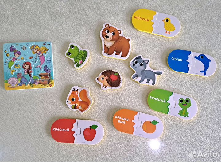 Пазлы для ванной новые три набора