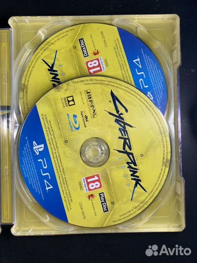 Cyberpunk 2077 Steelbook maelstorm PS4