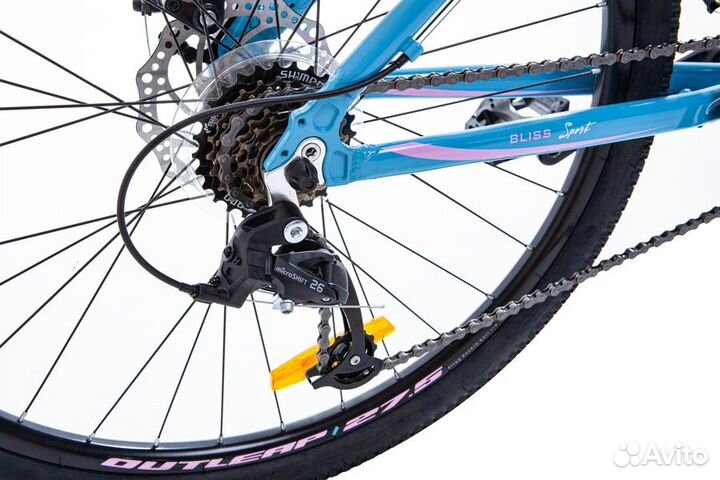 Манетка + задний переключатель 7 скоростей