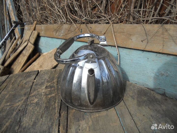 Чайник латунный ручка отклепалась только самовывоз