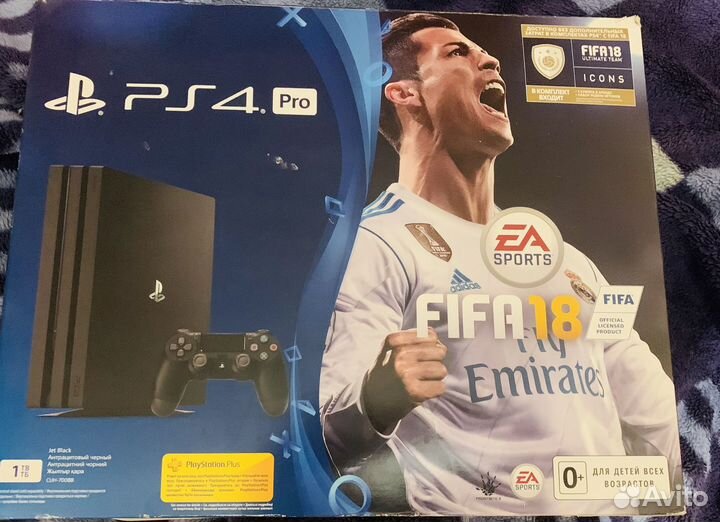 Sony playstation 4 PS4 pro 1tb с играми