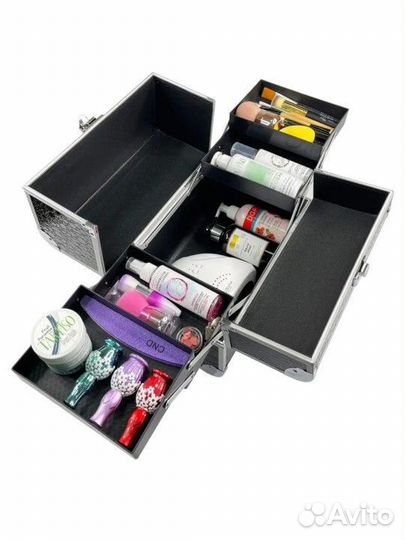 Бьюти кейс саквояж для косметики. Новый