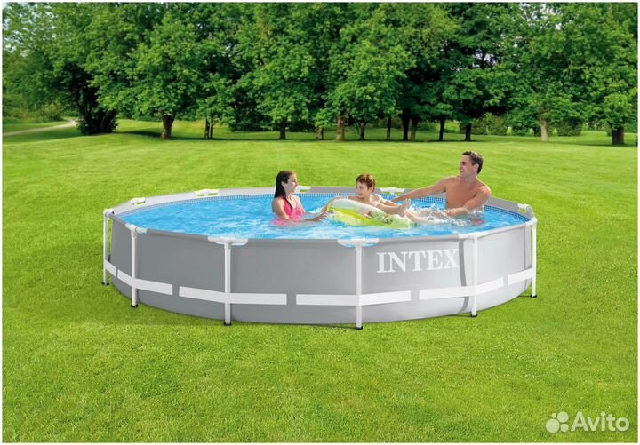 Каркасный бассейн Intex Prism Frame 366x76 см