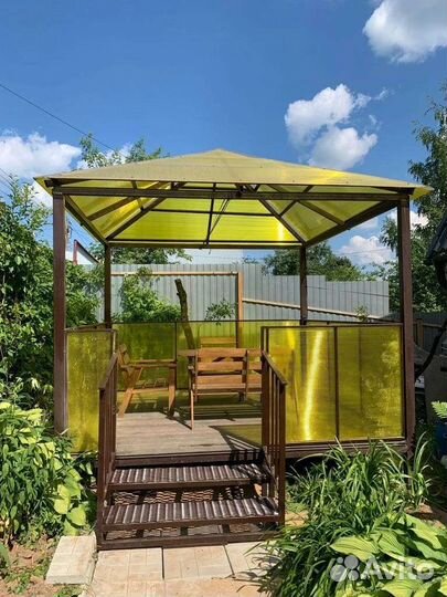 Беседка навес крыльцо