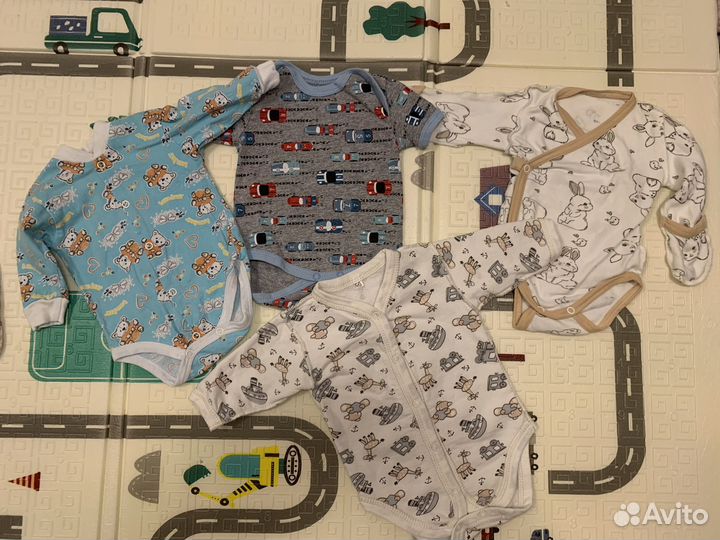 Вещи пакетом на мальчика от 0 до 6 месяцев