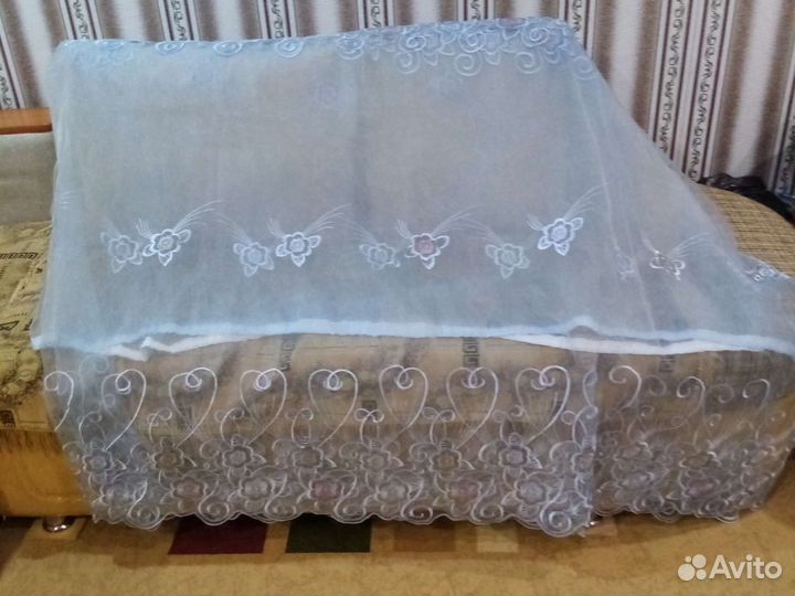 Тюль в хорошем состоянии