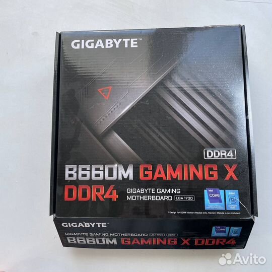 Материнская плата Gigabyte B660M gaming X lga 1700