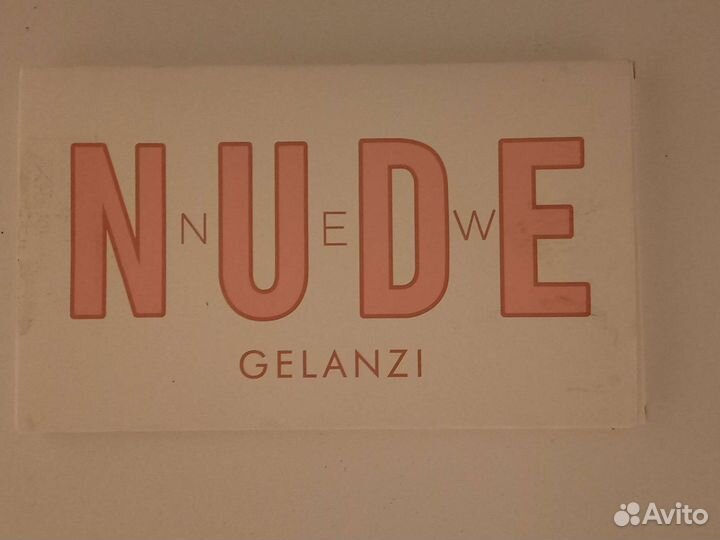 Палетка теней Nude Gelanzi