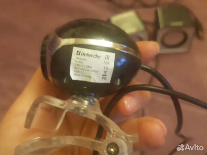 Веб-камера и динамика