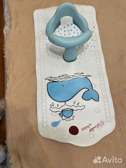 Коврик для ванны со стульчиком