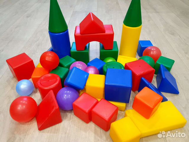 Детские игрушки кубики