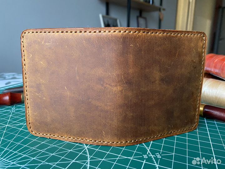 Кошелек мужской кожаный