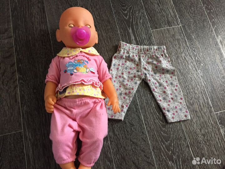 Кукла-пупс Baby Doll (аналог Baby Born) 9 функций