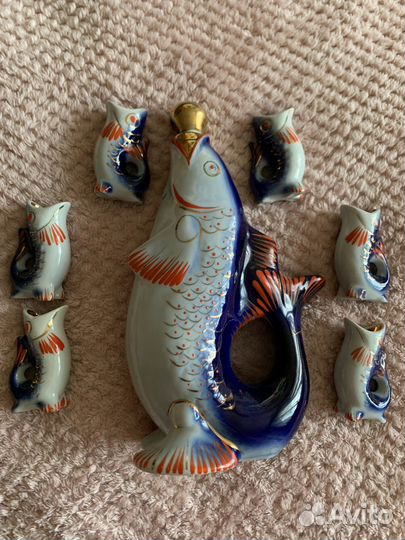 Штоф рыбки СССР