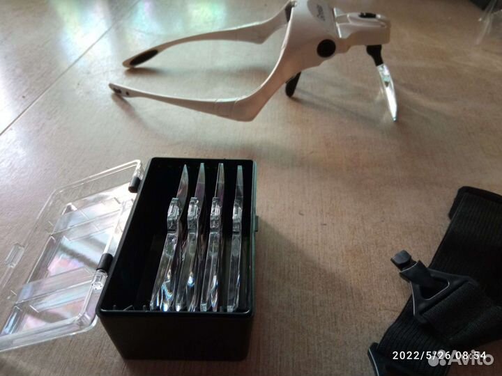 Очки лупа с подсветкой