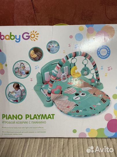 Развивающий коврик с пианино