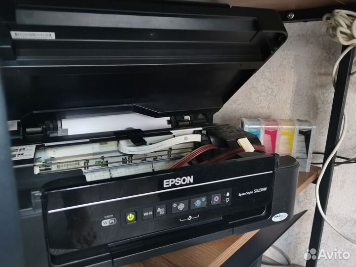 Мфу epson с снпч SX235W