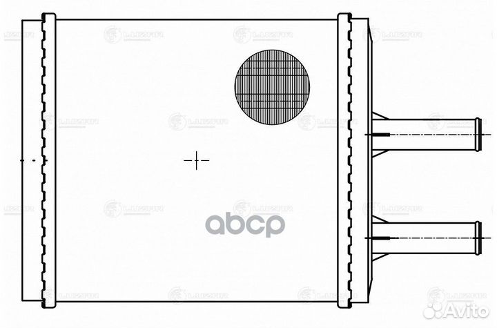 Радиатор отопителя для а/м Kia Sportage I (93)