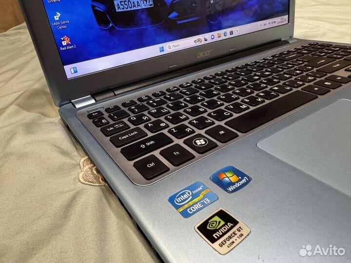 Игровой Acer i3 4ядра/ssd/батарею держит/Gt620 1gb