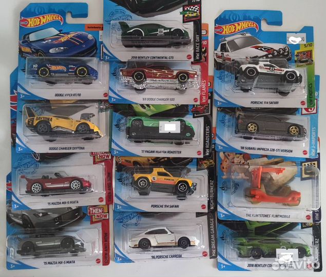 Лот из 6 машинок Hot wheels (хот вилс)