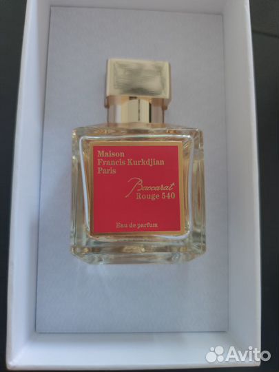 Maison francis kurkdjian baccarat rouge 540