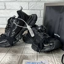 Кроссовки Balenciaga all black 3xl