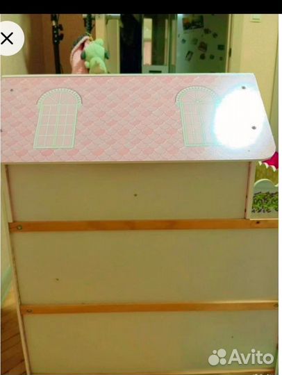 Кукольный домик с мебелью