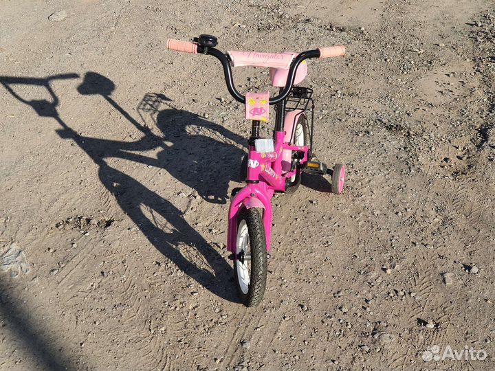 Велосипед для девочки + самокат
