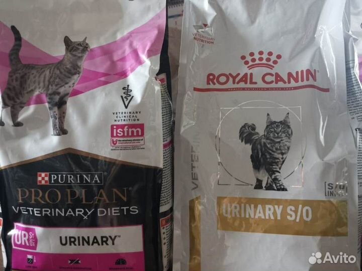 Корм для кошек вет диета Pro Plan Urinary 1,5 кг